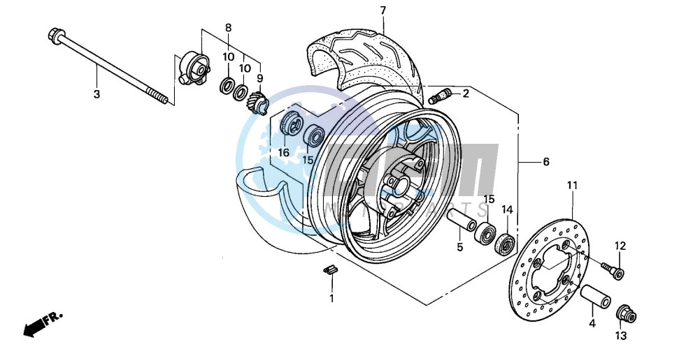 FRONT WHEEL