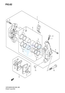 VZR1800 (E3-E28) INTRUDER drawing FRONT CALIPER