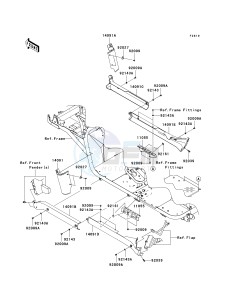 KAF 620 R [MULE 4010 TRANS4X4] (R9F-RAFA) RAF drawing SIDE COVERS_CHAIN COVER