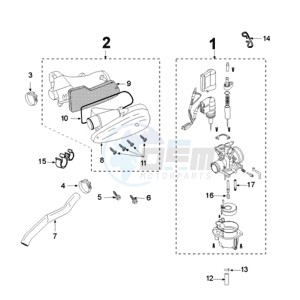 FIGHT 3 LCIB drawing CARBURETTOR