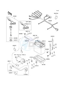 JT 900 D [900 STX] (D1) [900 STX] drawing ELECTRICAL EQUIPMENT