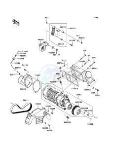 JET SKI ULTRA 300LX JT1500JCF EU drawing Super Charger