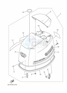 F50FETL drawing TOP-COWLING