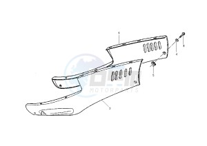 Hexagon 125-150 drawing Lower Side Cover