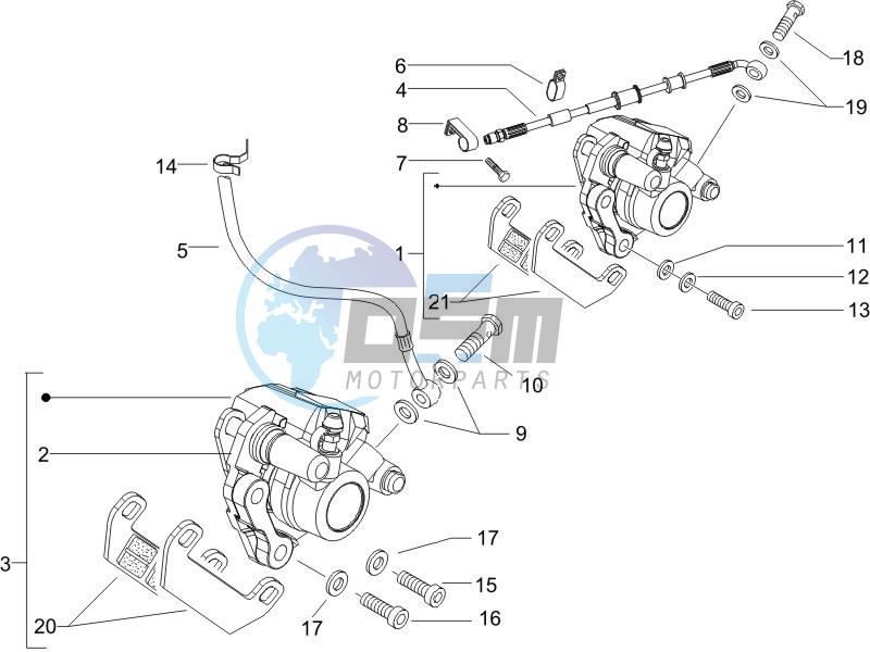 Brakes hose  - Calipers