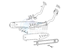 VARIANT REVOLUTION - 50 cc drawing SILENCER