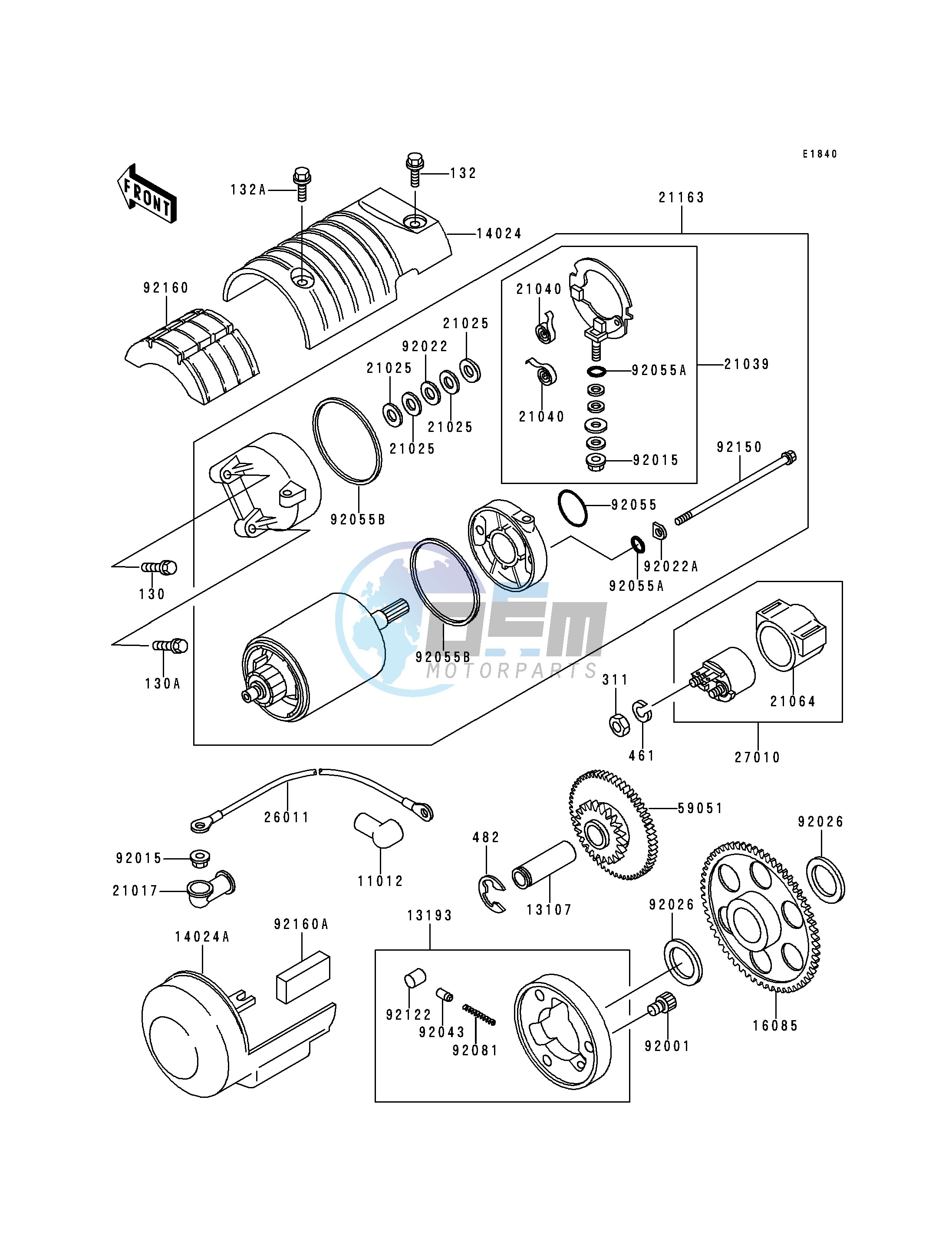 STARTER MOTOR