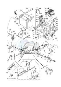 YXM700E YXM70VPHJ VIKING EPS HUNTER (B5FA) drawing ELECTRICAL 1