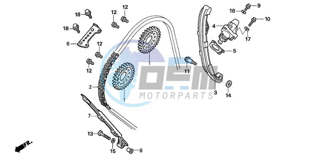 CAM CHAIN/TENSIONER