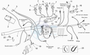 Griso V 850 IE IE drawing Electrical system II