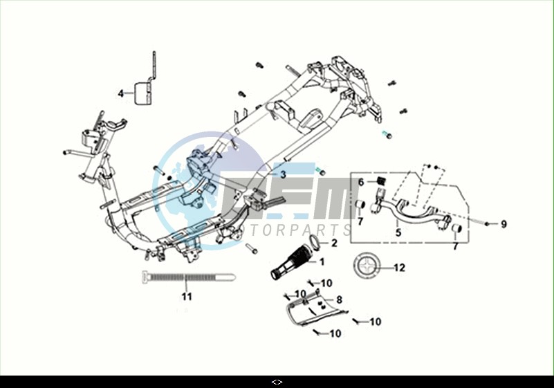 FRAME BODY - ENGINE HANGE