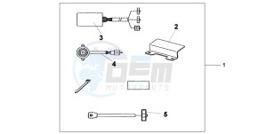 SH300AR drawing ALARM SYS.