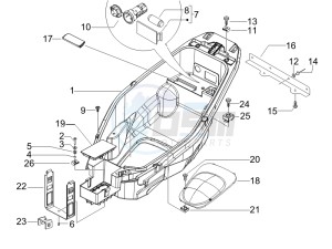 Nexus 250 e3 drawing Helmet box - Undersaddle