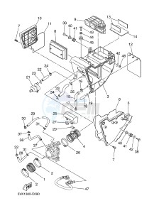 XT660R (5VKL 5VKL 5VKL 5VKL) drawing INTAKE