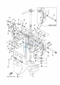 F300BETX drawing FRONT-FAIRING-BRACKET