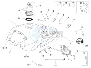 RSV4 1000 RR drawing Fuel pump