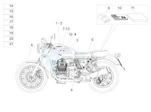 V7 II Special ABS 750 USA-CND drawing Decal and plate set