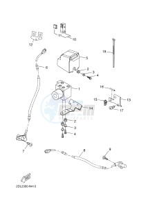 YPR125RA XMAX 125 ABS EVOLIS 125 ABS (2DMK 2DMK) drawing ELECTRICAL 3