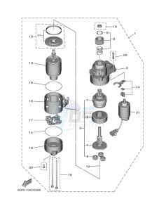 F425A drawing STARTER-MOTOR