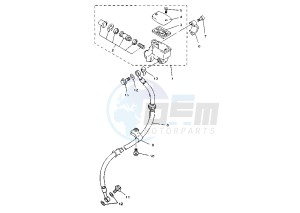 YP MAJESTY 250 drawing FRONT MASTER CYLINDER