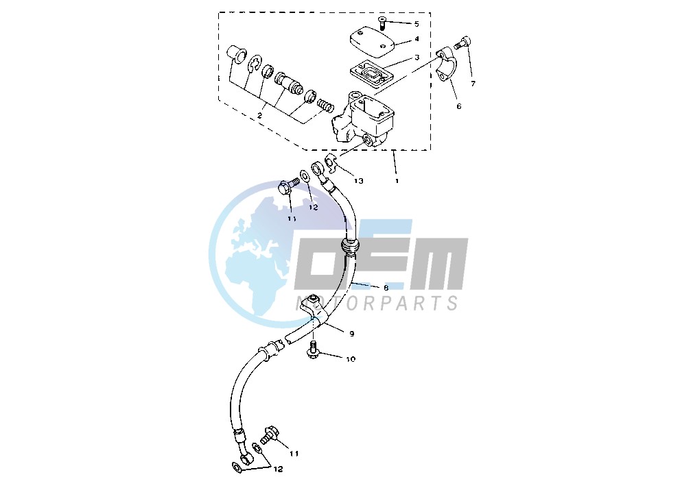 FRONT MASTER CYLINDER