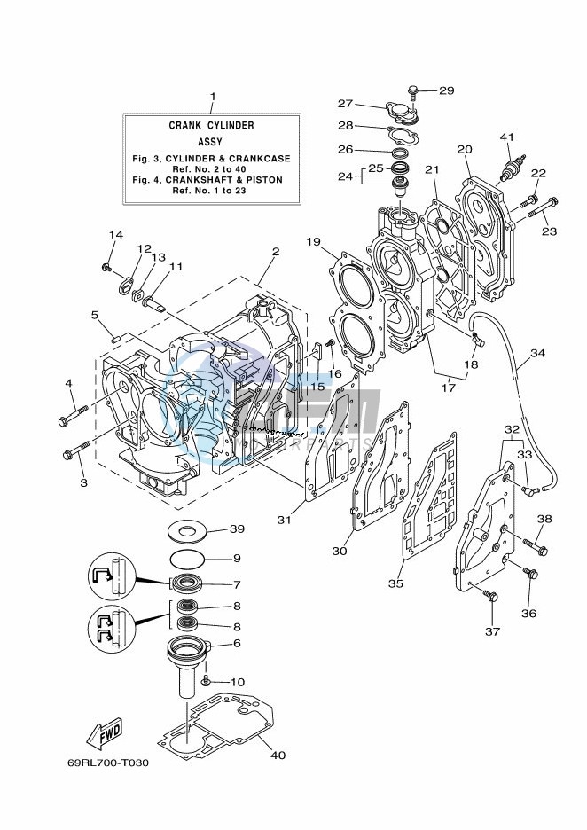 CYLINDER--CRANKCASE