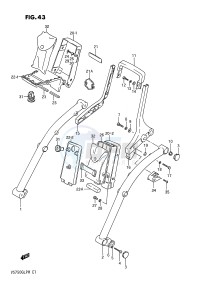 VS750GL (E1) INTRUDER drawing PILLION RIDER HANDLE