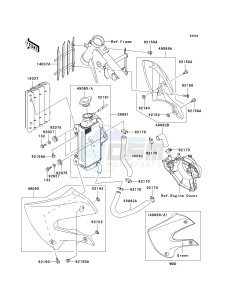 KX 65 A [KX65] (A1-A5) [KX65] drawing RADIATOR