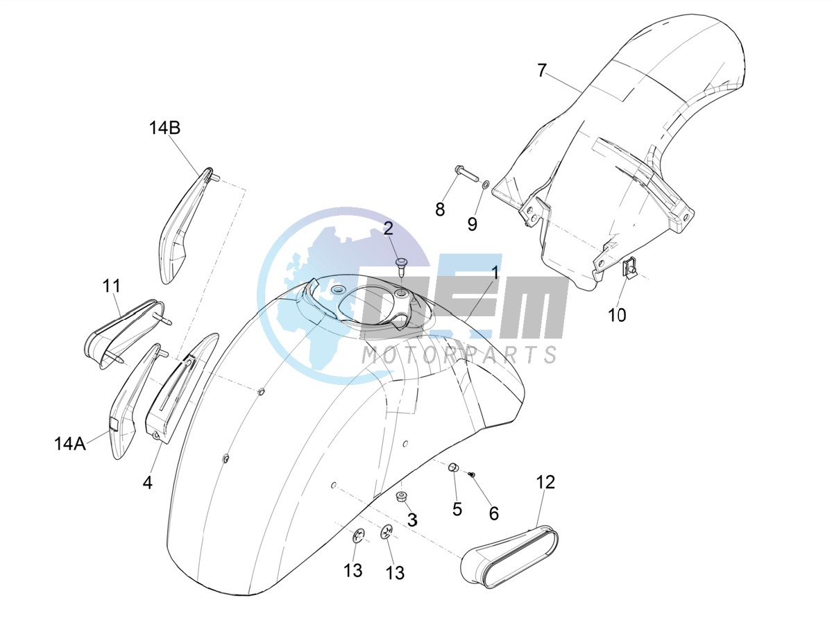 Wheel housing - Mudguard