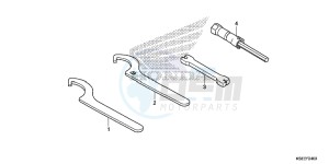 CRF150RBE CRF150RB Europe Direct - (ED) drawing TOOLS