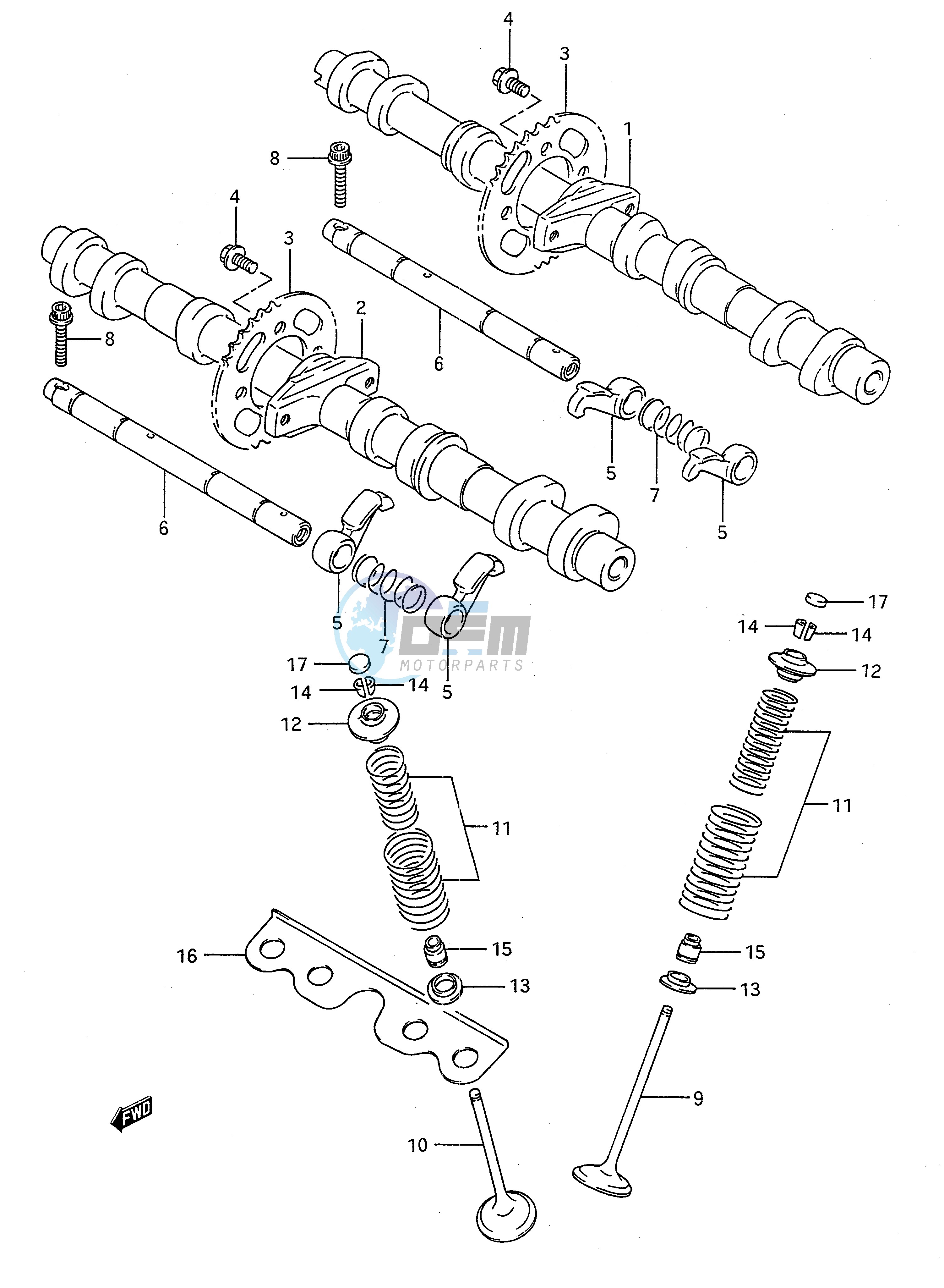 CAM SHAFT   VALVE