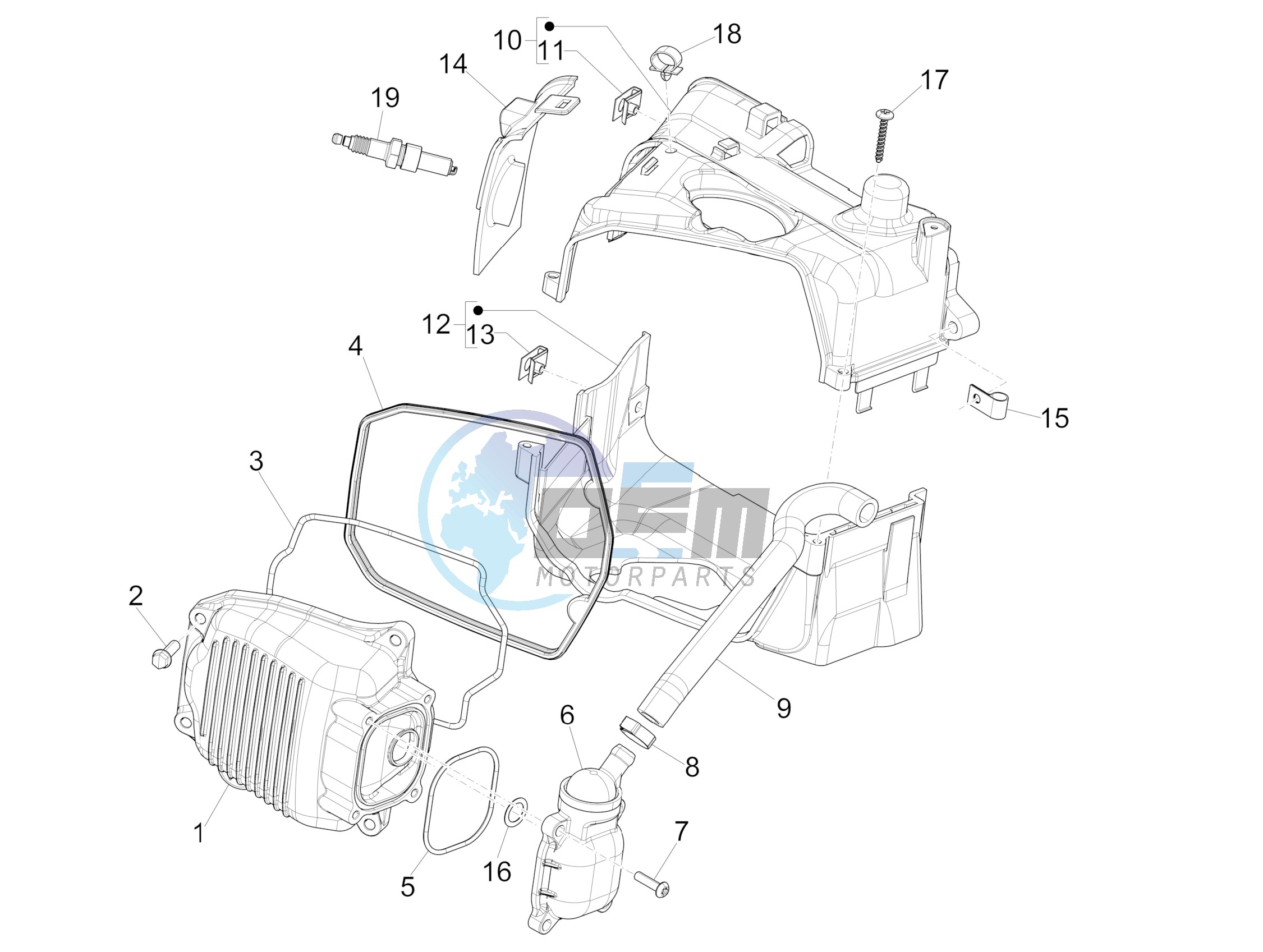 Cylinder head cover