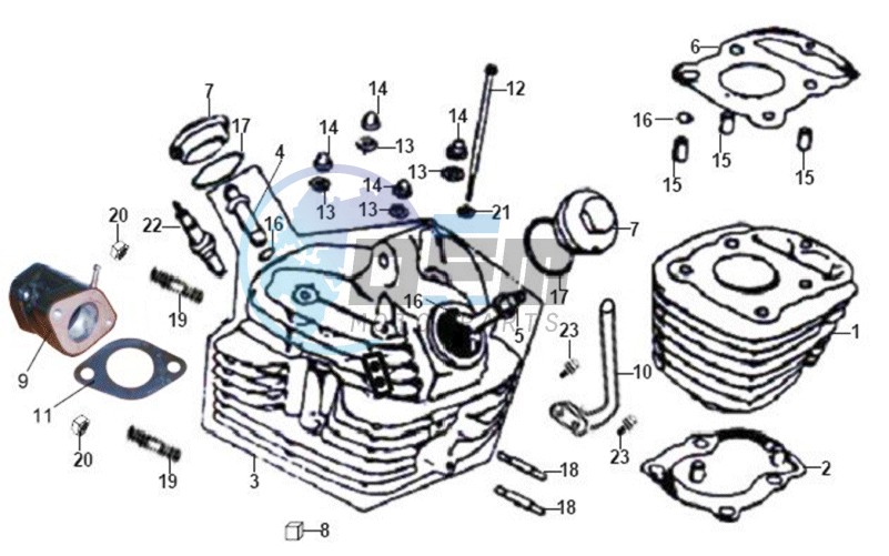 CYLINDER HEAD CPL