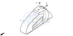 NH80MD drawing FRONT FENDER