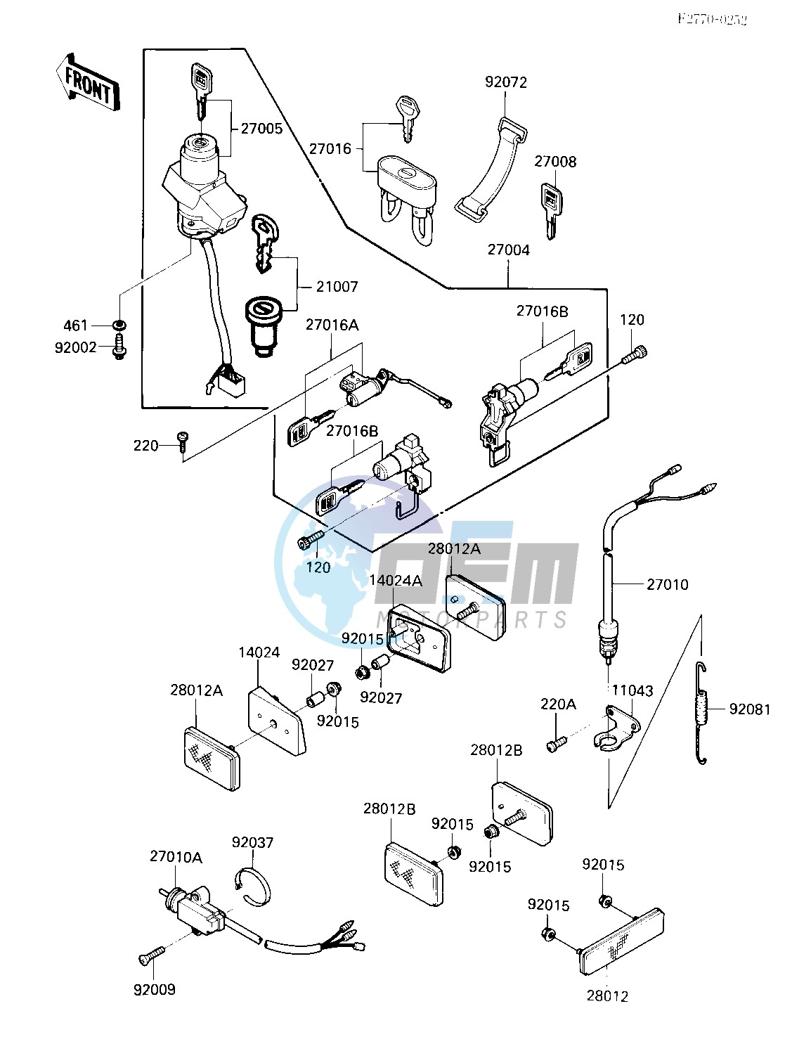 IGNITION SWITCH_LOCKS_REFLECTORS