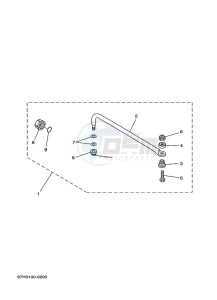 150FETOX drawing STEERING-ACCESSORY-1