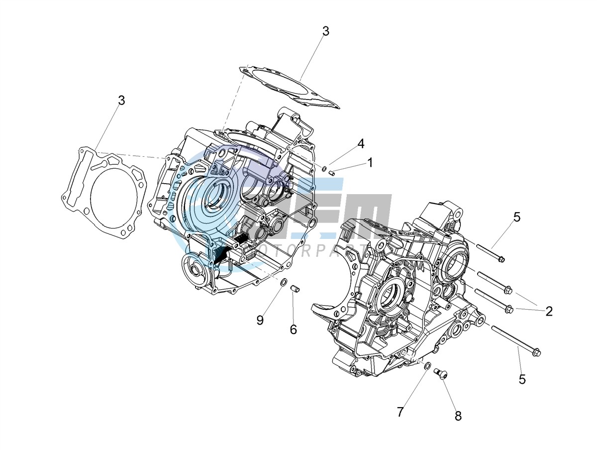 Crankcases I  Mounting