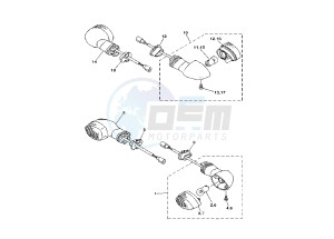 TDM ABS 900 drawing FLASHER LIGHT