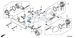 VT750C9 Ireland - (EK / MK) drawing WINKER