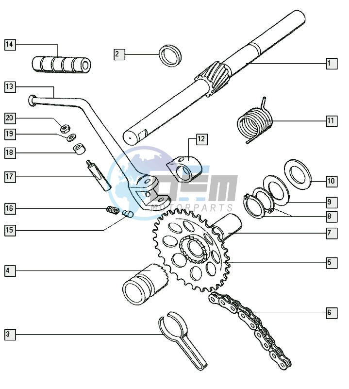 Starter mechanism