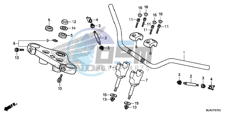 HANDLE PIPE (VT750S)