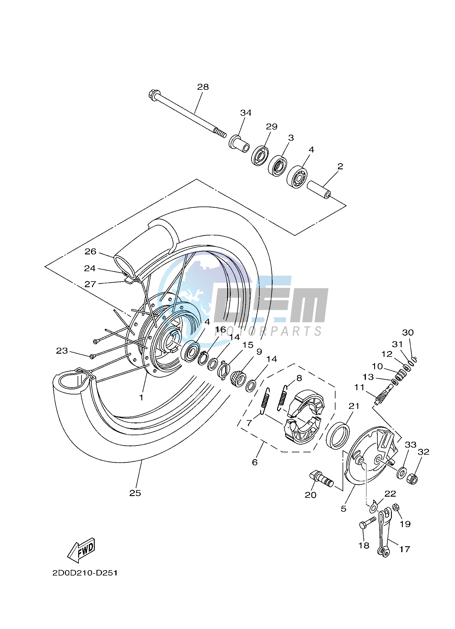 FRONT WHEEL