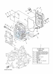 F15CEHL drawing CYLINDER--CRANKCASE-2