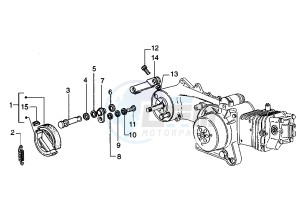 ET4 125 drawing Rear brake shoes