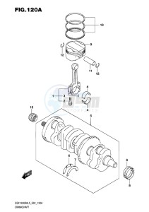 GSX-1300R ABS HAYABUSA EU drawing CRANKSHAFT