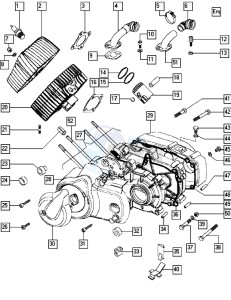 REVIVAL_TS_25-45kmh_K3-K7 50 drawing Crankcase