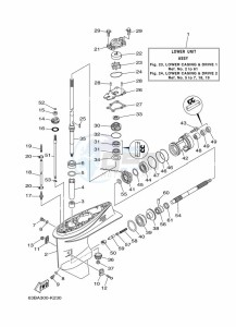 40VMHOL drawing LOWER-CASING-x-DRIVE-1