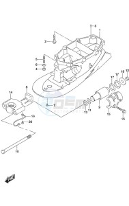 DF 300AP drawing Drive Shaft Housing w/Transom (L)