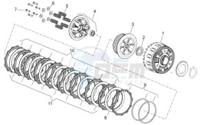 Shiver 750 drawing Clutch II