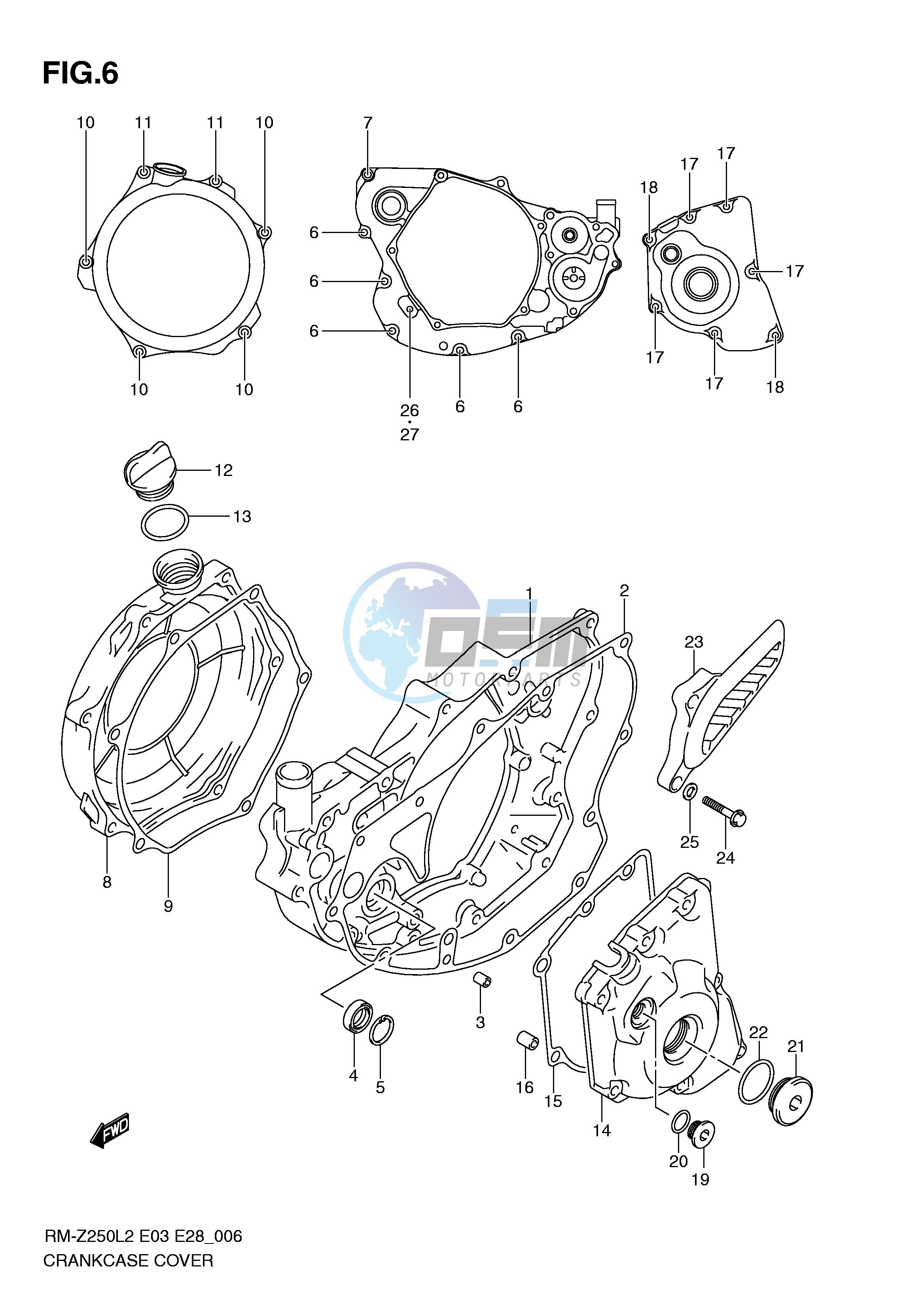 CRANKCASE COVER